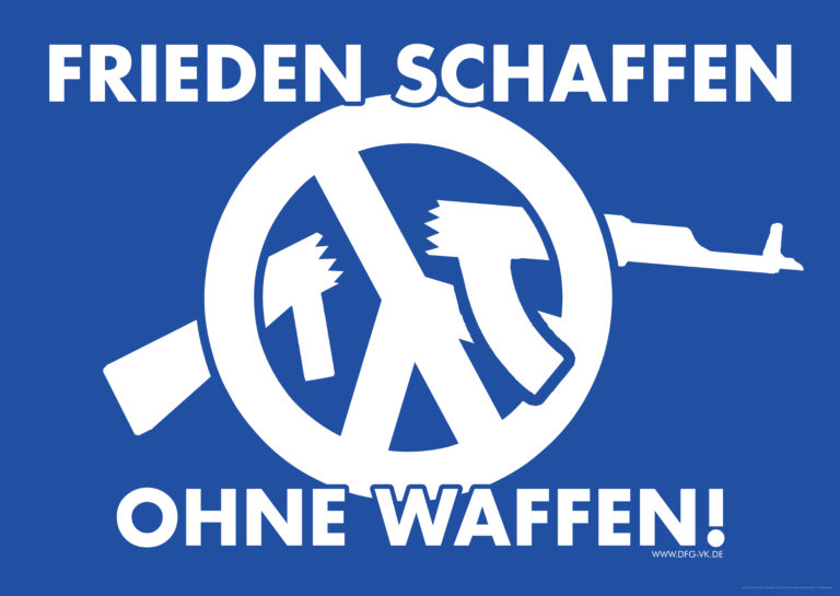 Plakat: Frieden Schaffen Ohne Waffen